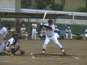 平成２３年９月１０日　宇治山田高校野球部ＯＢ会交流戦